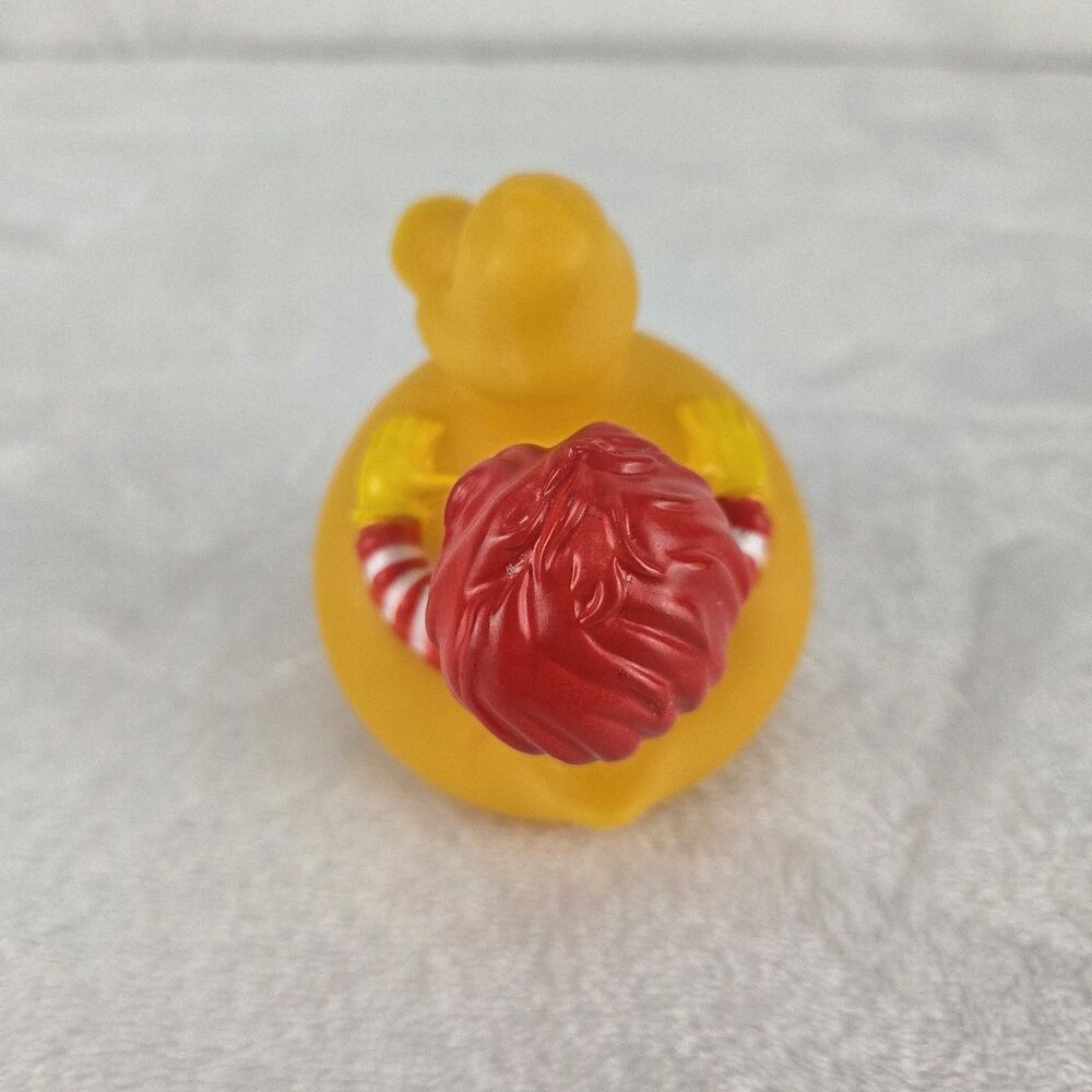 2006 McDonalds Ronald McDonald Rubber Duck Toy Figure Collectible - Picture 4 of 7